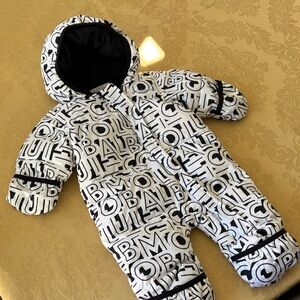 Columbia Black and White Kids Puffer Jacket